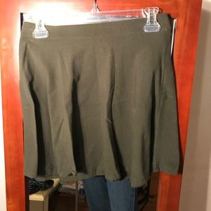 Olive Green Skirt